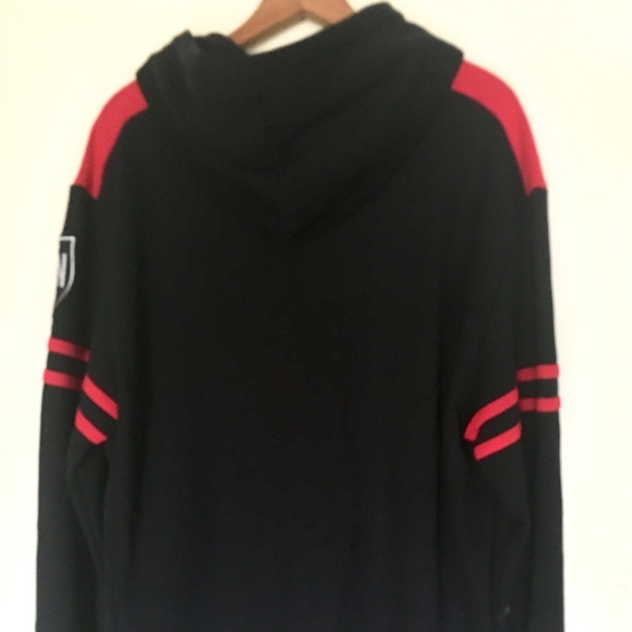 Reason Rival Men’s Black Graphic Hoodie Sweatshirt - Picture 3 of 8